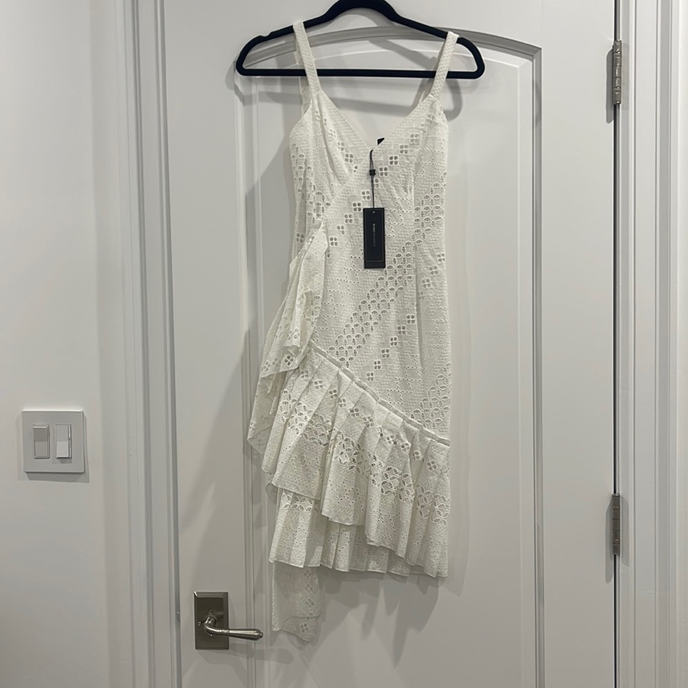 BCBG white summer dress